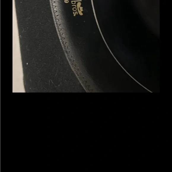 EDDY cowboy hat 7 like new authentic rattlesnake head band